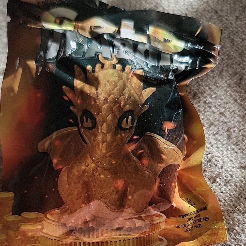 Gold Dragon Collectible Figure